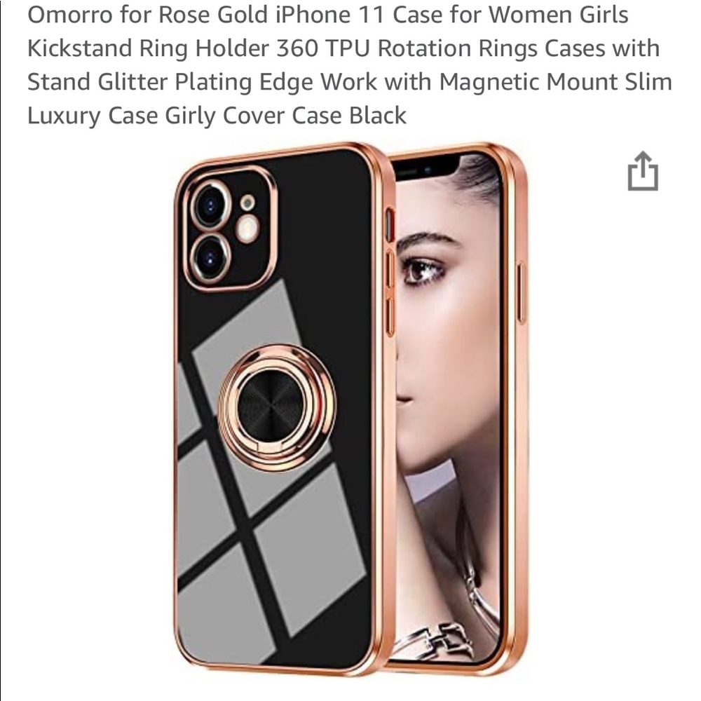 Rose Gold iPhone 11 Case